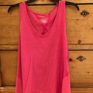 Pink tank top